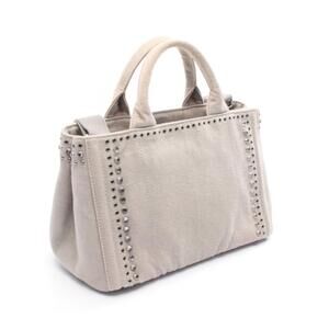 Prada Tote Gray CANAPA DENIM Bag